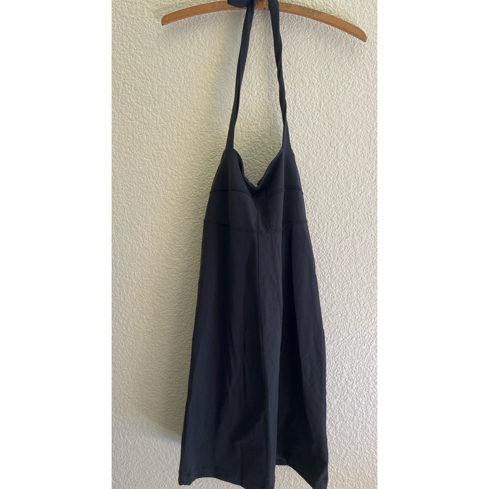 Athleta Black Halter Dress Women’s Size Medium